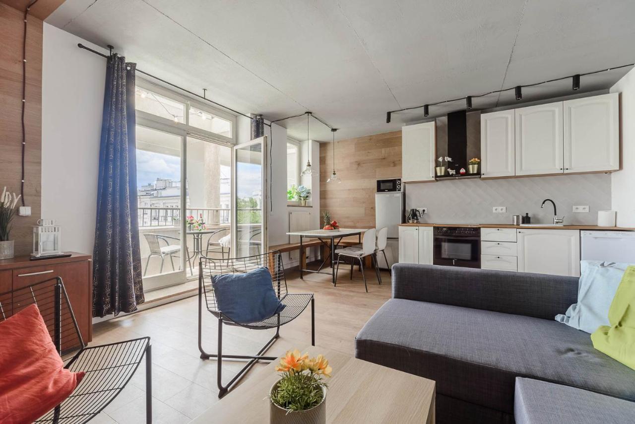 Lumina Lux Apart With A Balcony Near Palace Of Culture And Science 바르샤바 외부 사진